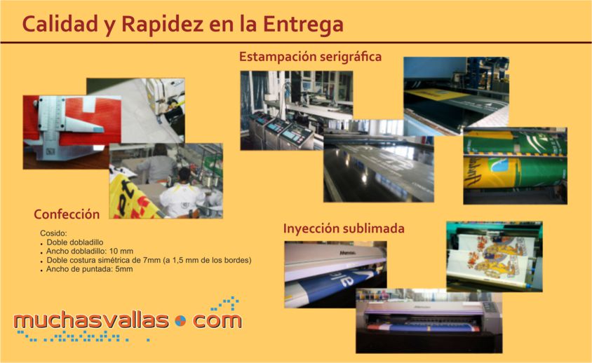 banderas estampacion sublimacion